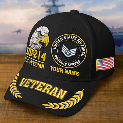 Strong Veteran - Personalized Veteran Classic Cap