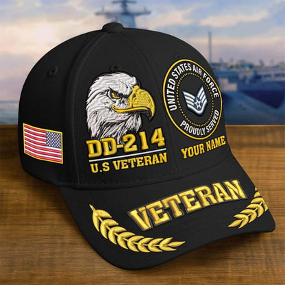 Strong Veteran - Personalized Veteran Classic Cap