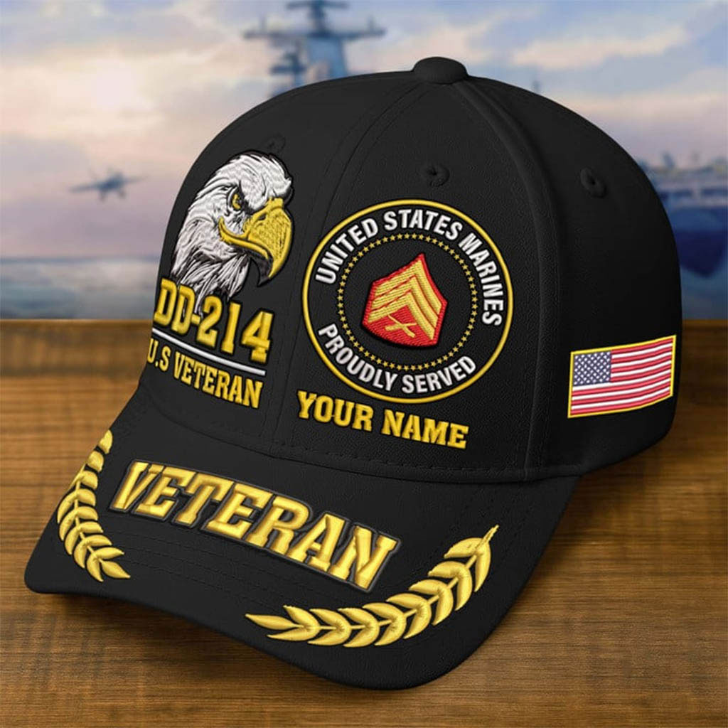 Strong Veteran - Personalized Veteran Classic Cap