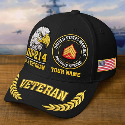 Strong Veteran - Personalized Veteran Classic Cap