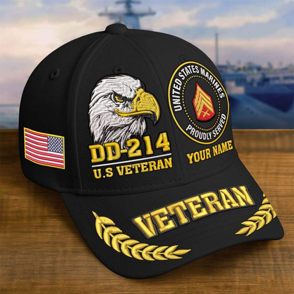 Strong Veteran - Personalized Veteran Classic Cap