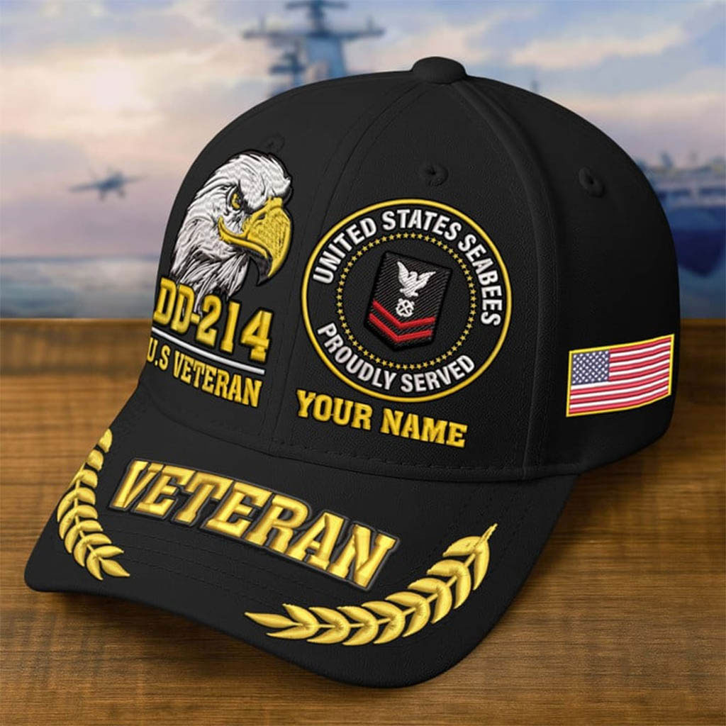 Strong Veteran - Personalized Veteran Classic Cap
