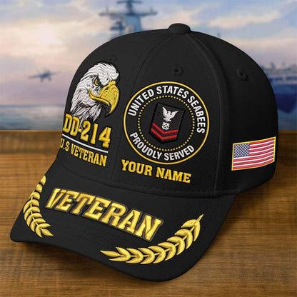 Strong Veteran - Personalized Veteran Classic Cap