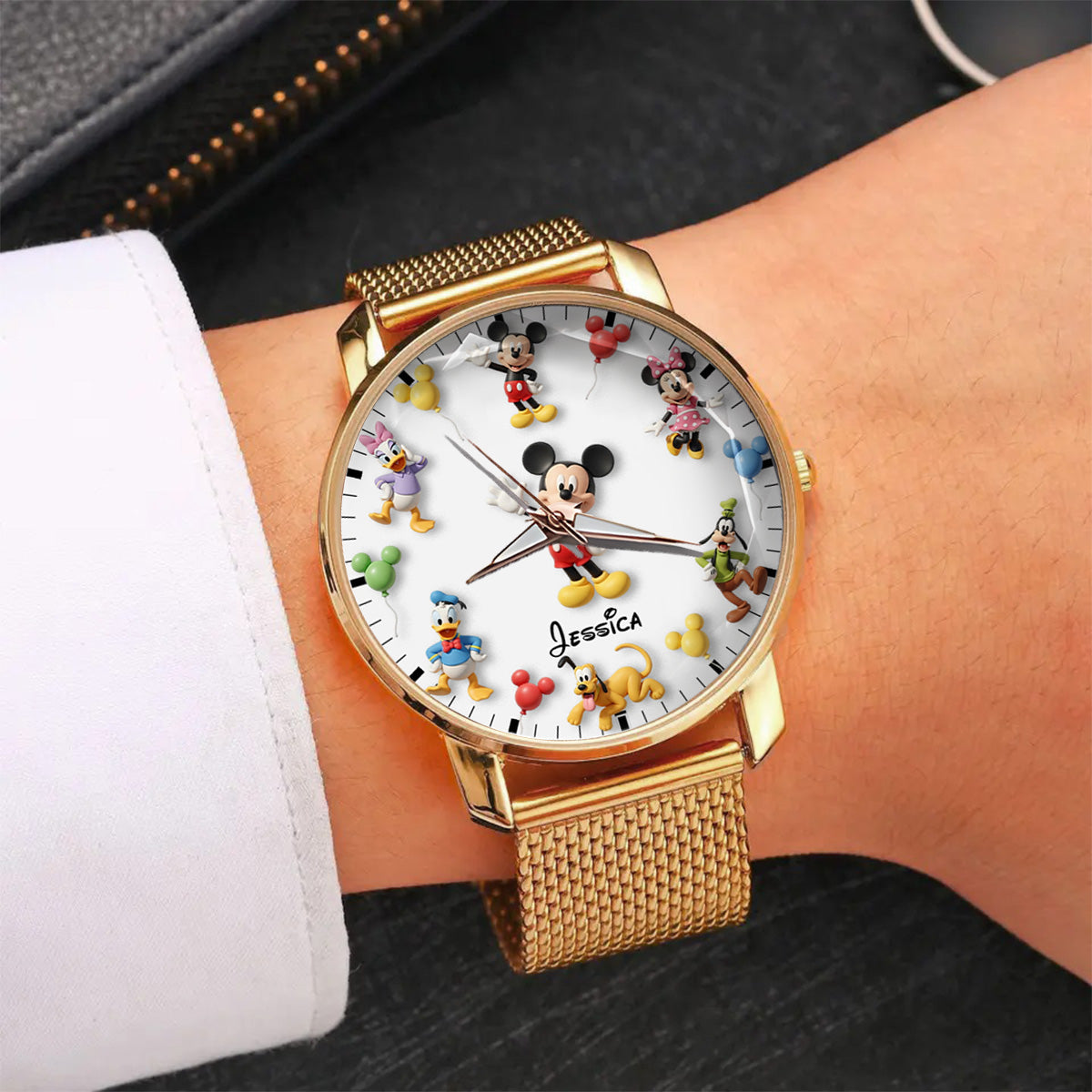 Magical Moments - Personalized Mouse Women Hand Watch