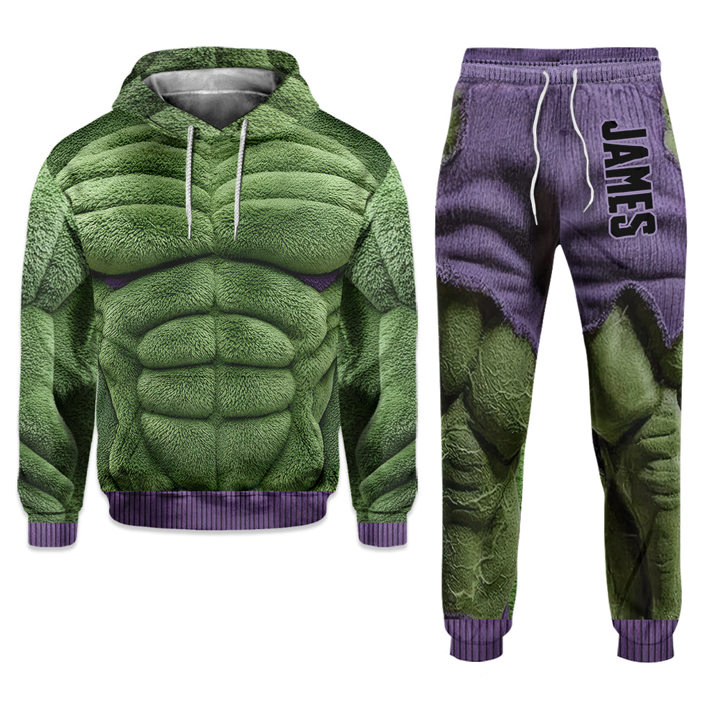 Strong And Muscle - Personalized Marvelous Universe Hoodie and Sweatpants
