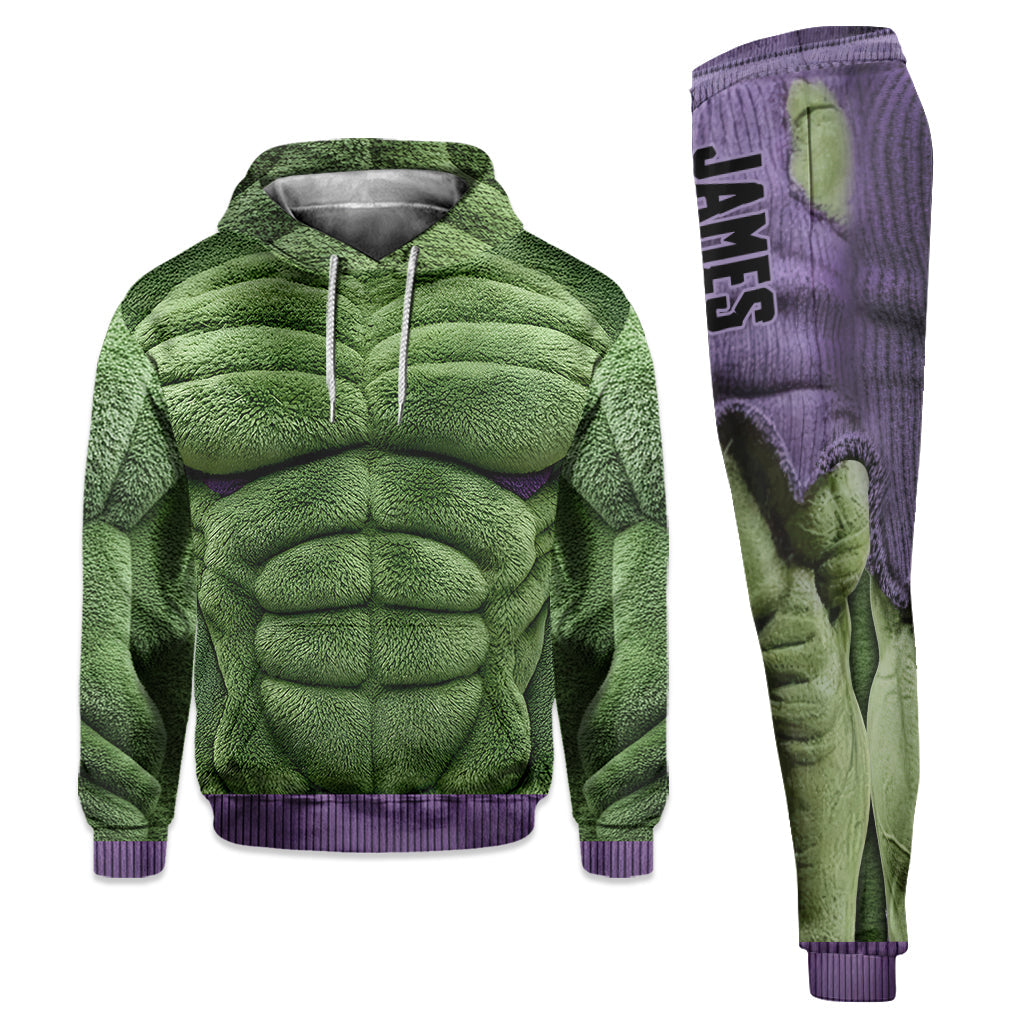 Strong And Muscle - Personalized Marvelous Universe Hoodie and Sweatpants