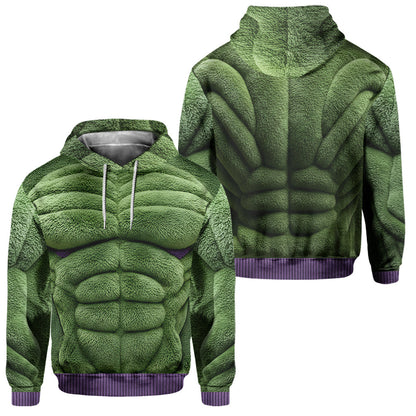 Strong And Muscle - Personalized Marvelous Universe Hoodie and Sweatpants