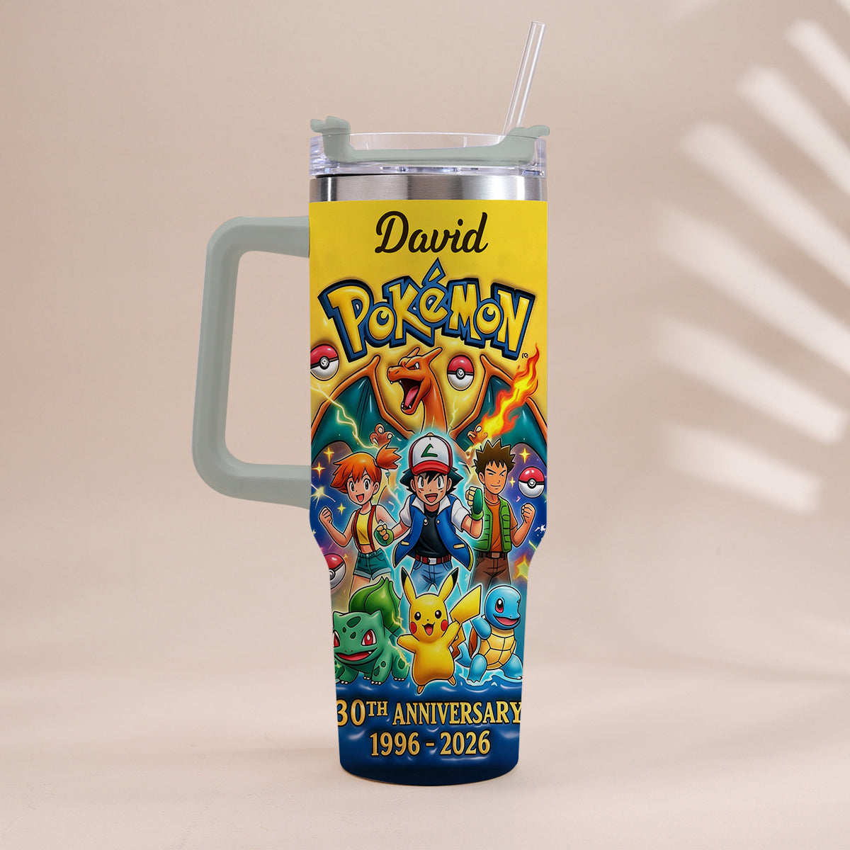 Best Memories - Personalized Monster Trainer Tumbler With Handle