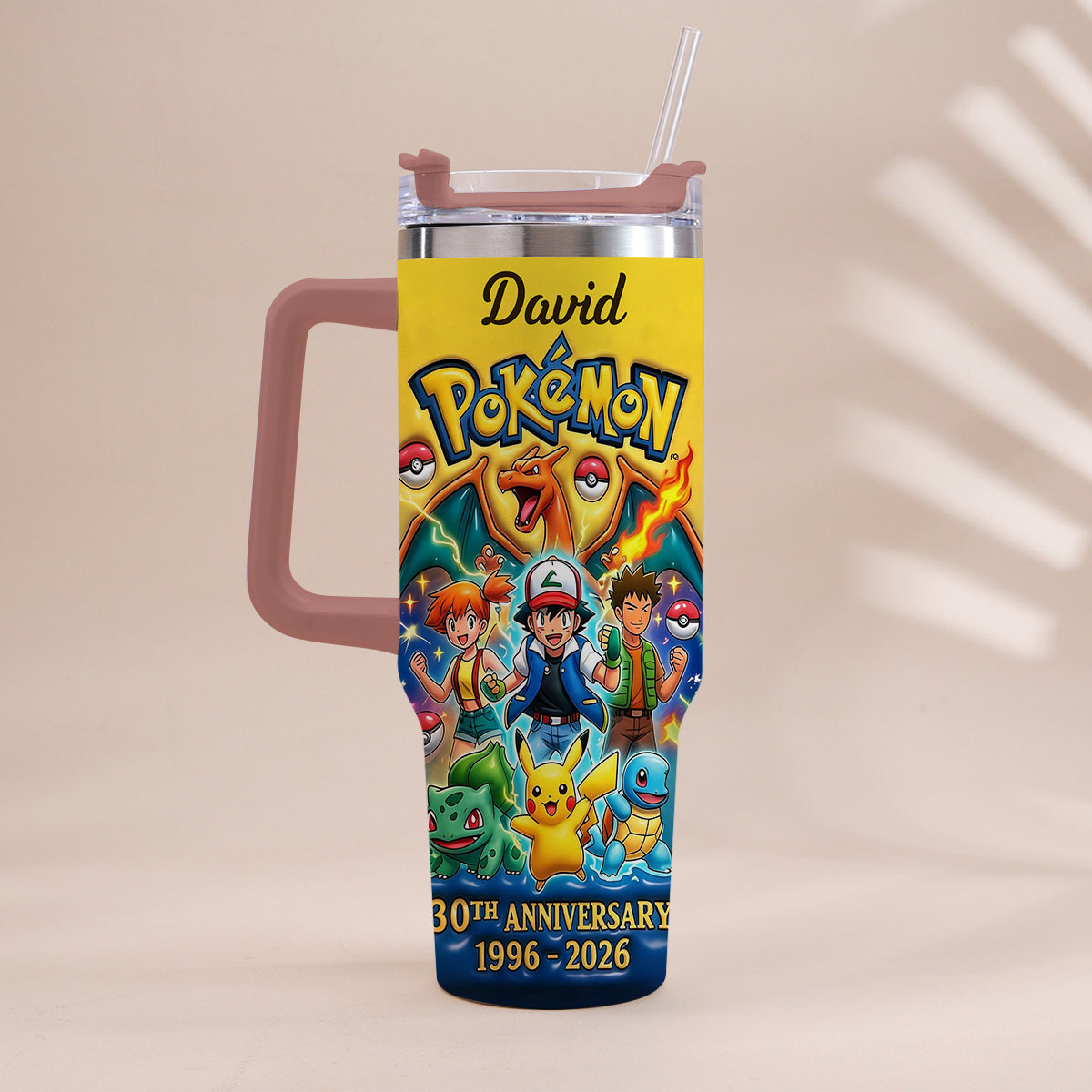 Best Memories - Personalized Monster Trainer Tumbler With Handle