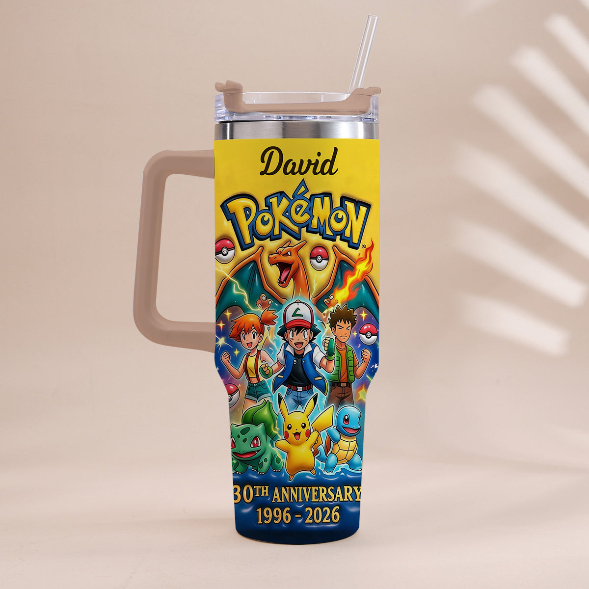 Best Memories - Personalized Monster Trainer Tumbler With Handle
