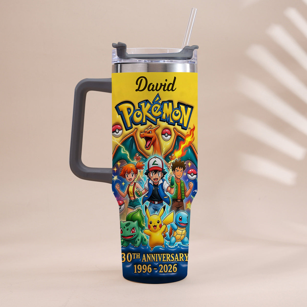 Best Memories - Personalized Monster Trainer Tumbler With Handle