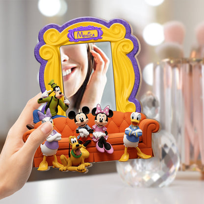 Friends - Personalized Mouse Wall Hanging Mirror
