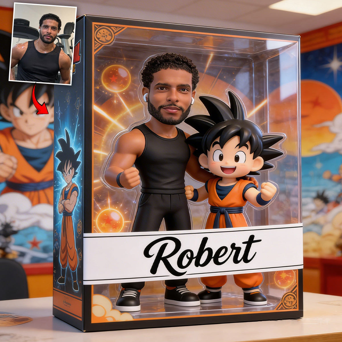 Custom Any Photo - Personalized Seven Balls Custom Shaped Acrylic Plaque