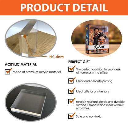 Custom Any Photo - Personalized Seven Balls Custom Shaped Acrylic Plaque