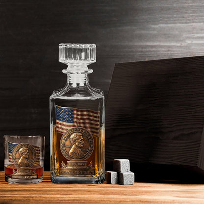 RIP Penny - Personalized Pontoon Whiskey Decanter Set
