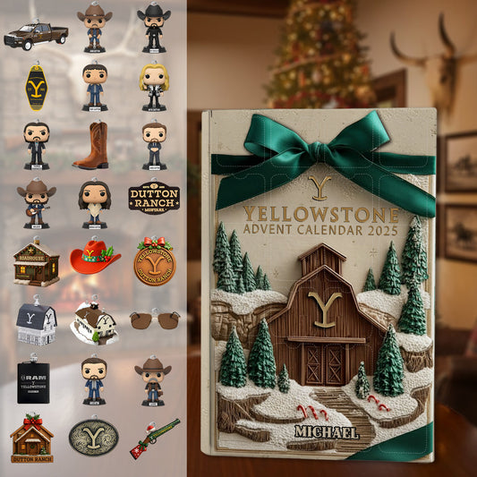Get Ripped - Personalized Movie Advent Calendar With Ornaments