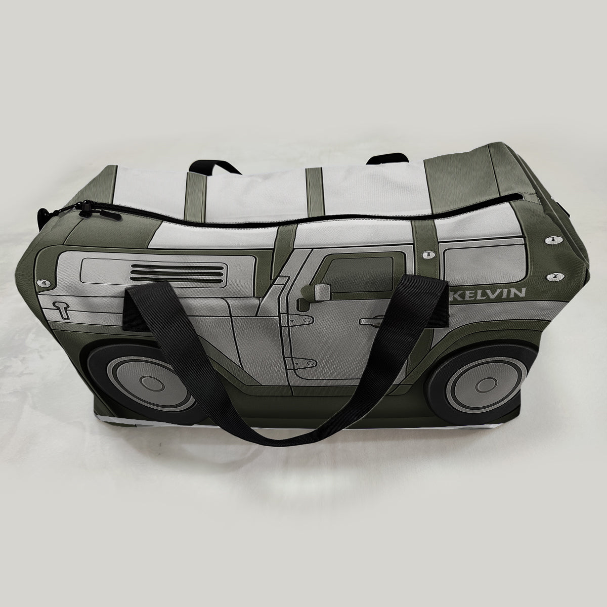 The Overland Voyager - Personalized Car Duffle Bag