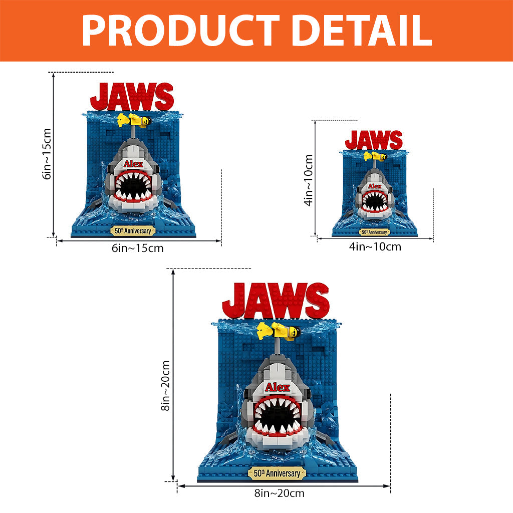 Shark 50th Anniversary - Personalized Custom Shaped Acrylic Plaque