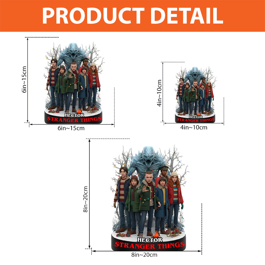 Come Again Soon - Personalized Stranger Things Custom Shaped Acrylic Plaque