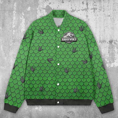 Dinosaur World - Personalized Kid Varsity Jacket