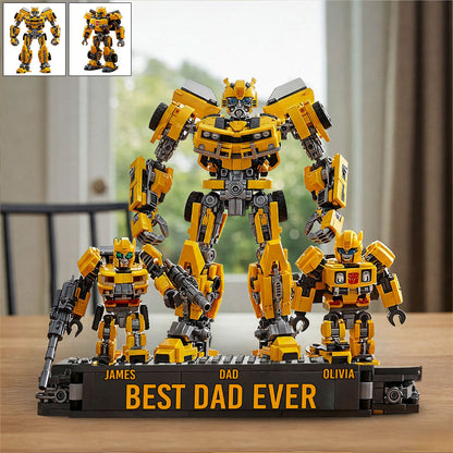 Best Dad Ever - Personalized Father Custom Shaped Acrylic Plaque