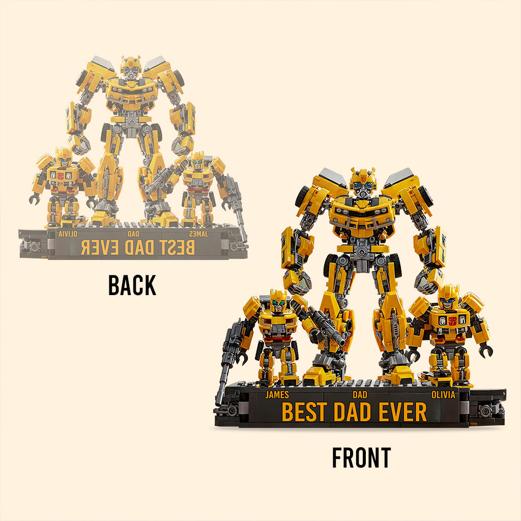 Best Dad Ever - Personalized Father Custom Shaped Acrylic Plaque