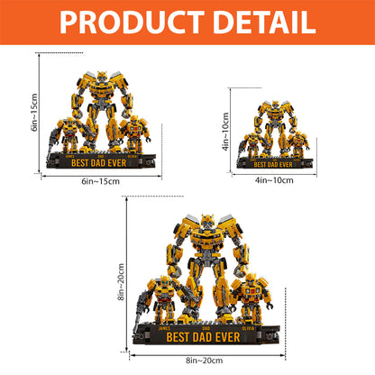 Best Dad Ever - Personalized Father Custom Shaped Acrylic Plaque