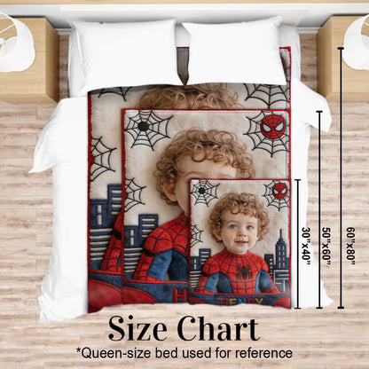 Custom Any Photo - Personalized Marvelous Universe Blanket