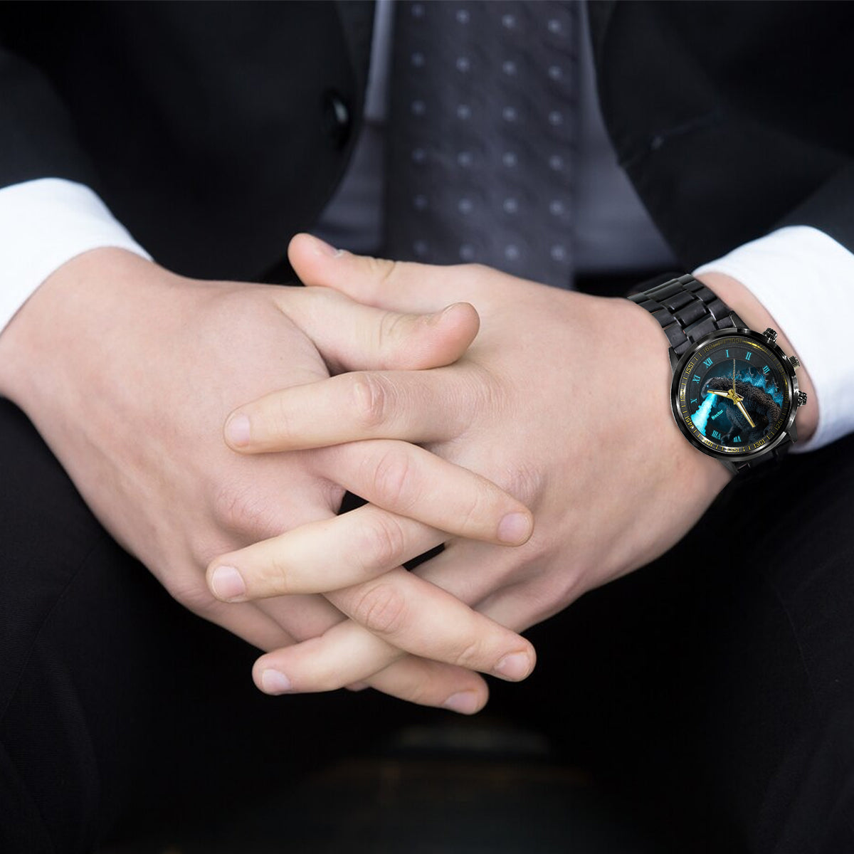 Atomic Bomb Creature - Personalized Giant Monster Hand Watch