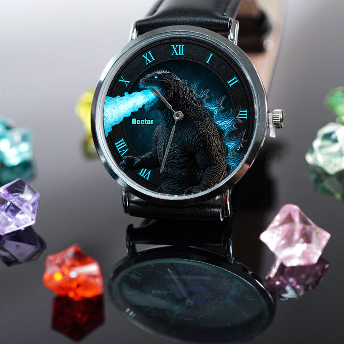 Atomic Bomb Creature - Personalized Giant Monster Hand Watch
