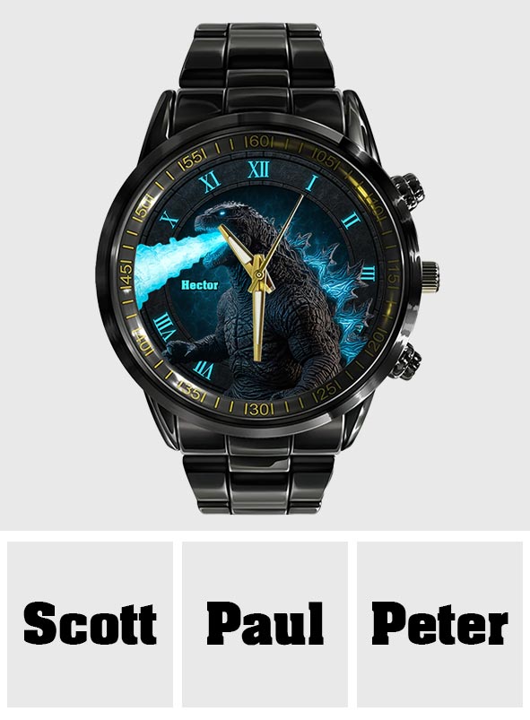 Atomic Bomb Creature - Personalized Giant Monster Hand Watch