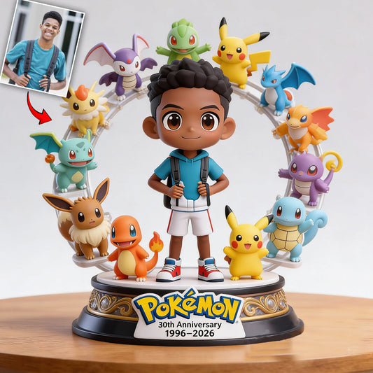 Monster Trainer Anniversary Custom From Any Photo - Personalized Monster Trainer Custom Shaped Acrylic Plaque