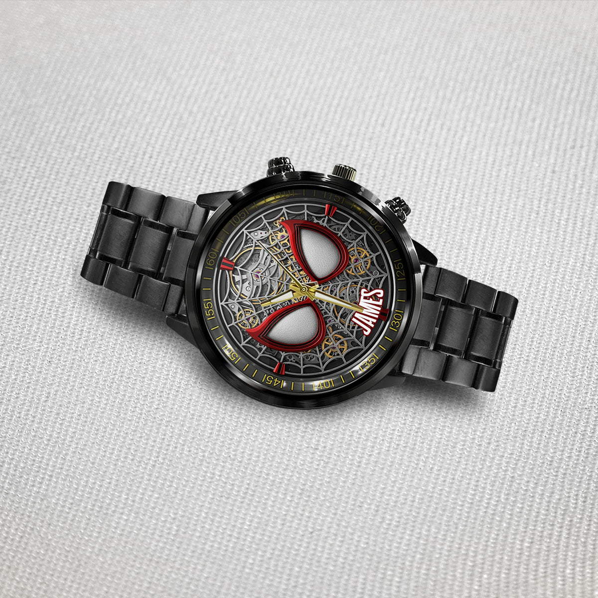Cool Spider Mask - Personalized Marvelous Universe Hand Watch