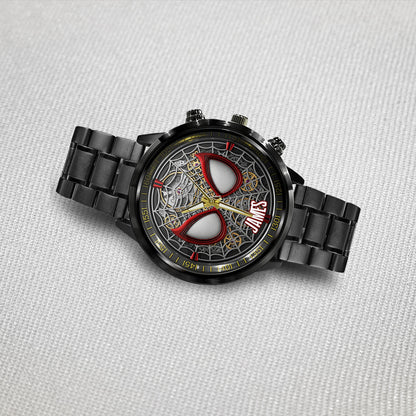 Cool Spider Mask - Personalized Marvelous Universe Hand Watch