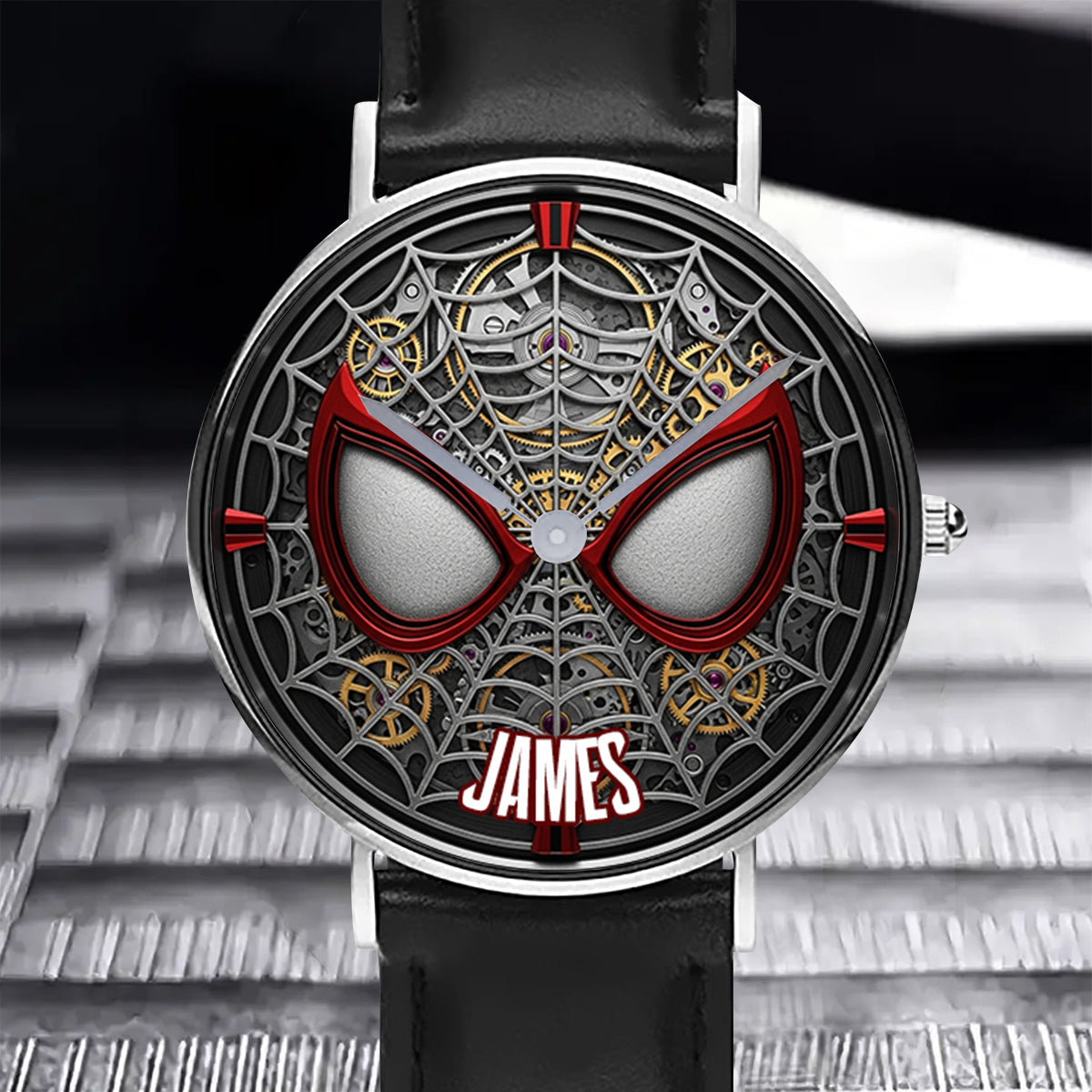 Cool Spider Mask - Personalized Marvelous Universe Hand Watch
