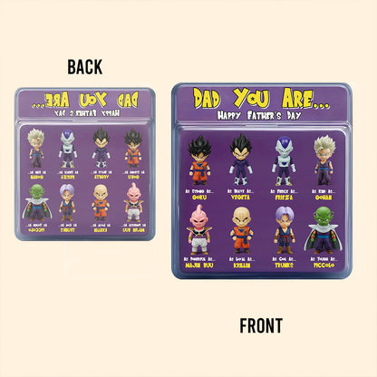 Dad You Are... - Personalized Seven Balls Custom Shaped Acrylic Plaque