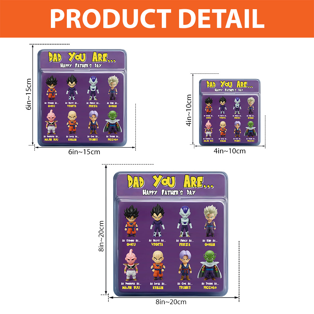 Dad You Are... - Personalized Seven Balls Custom Shaped Acrylic Plaque