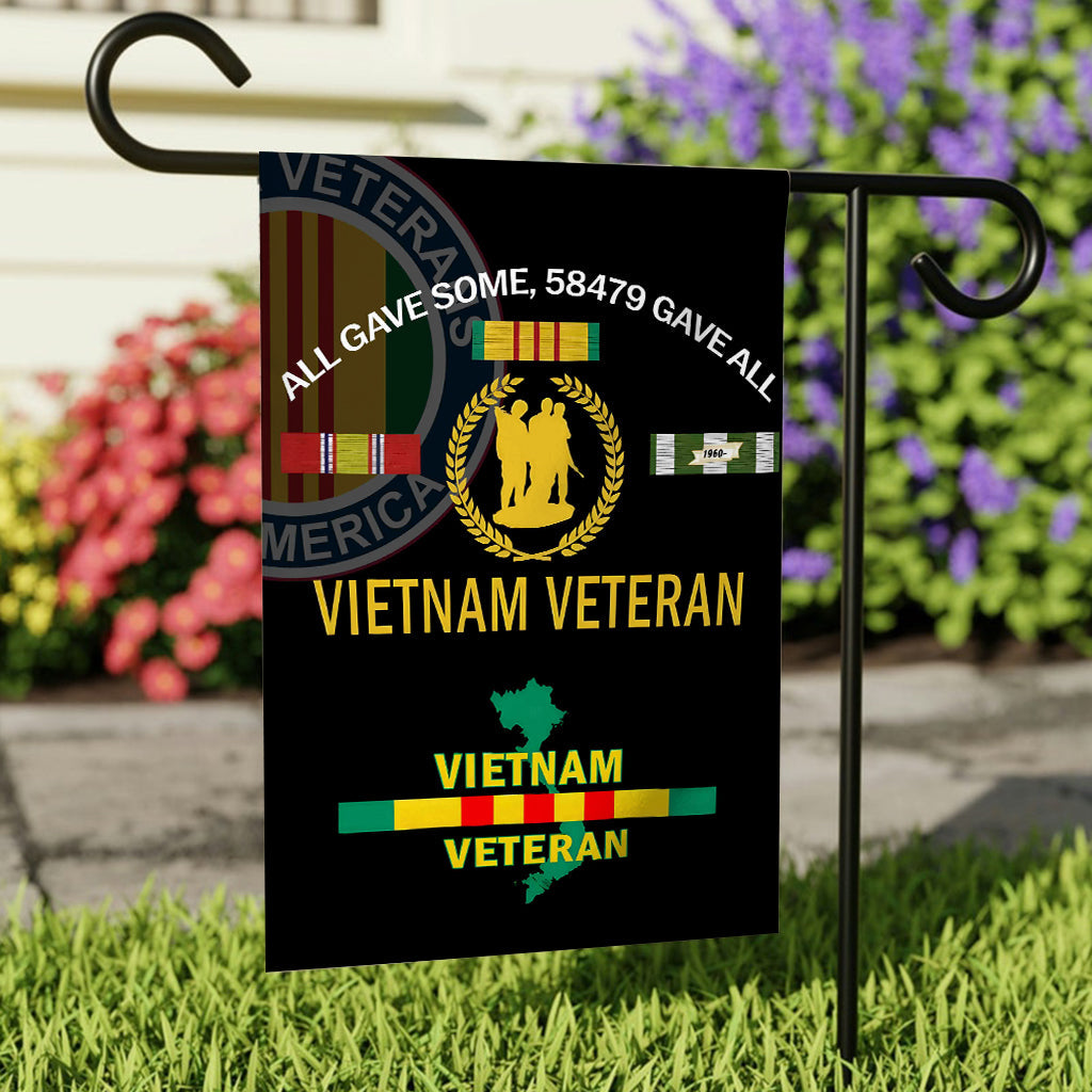 Vietnam Veteran - Veteran Garden Flag