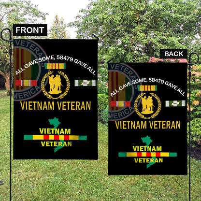 Vietnam Veteran - Veteran Garden Flag