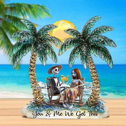 Till Death Do Us Part - Personalized Nightmare Custom Shaped Acrylic Plaque
