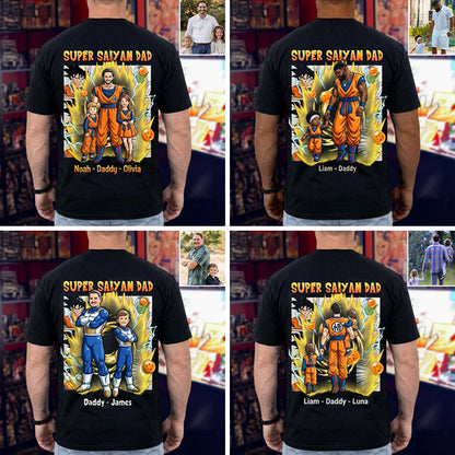 Legendary Super Power Father - Personalized Seven Balls T-shirt And Hoodie