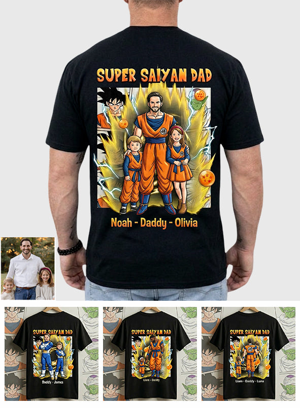 Legendary Super Power Father - Personalized Seven Balls T-shirt And Hoodie