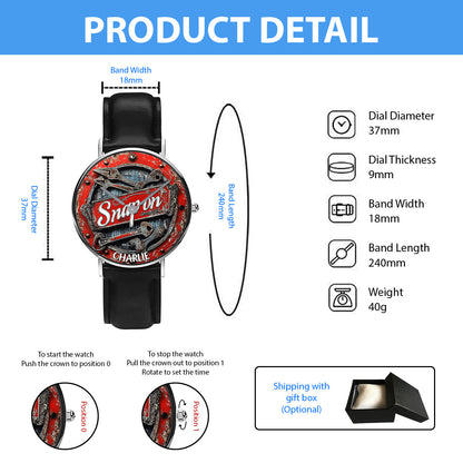 Love Being A Mechanic - Personalized Mechanic Hand Watch