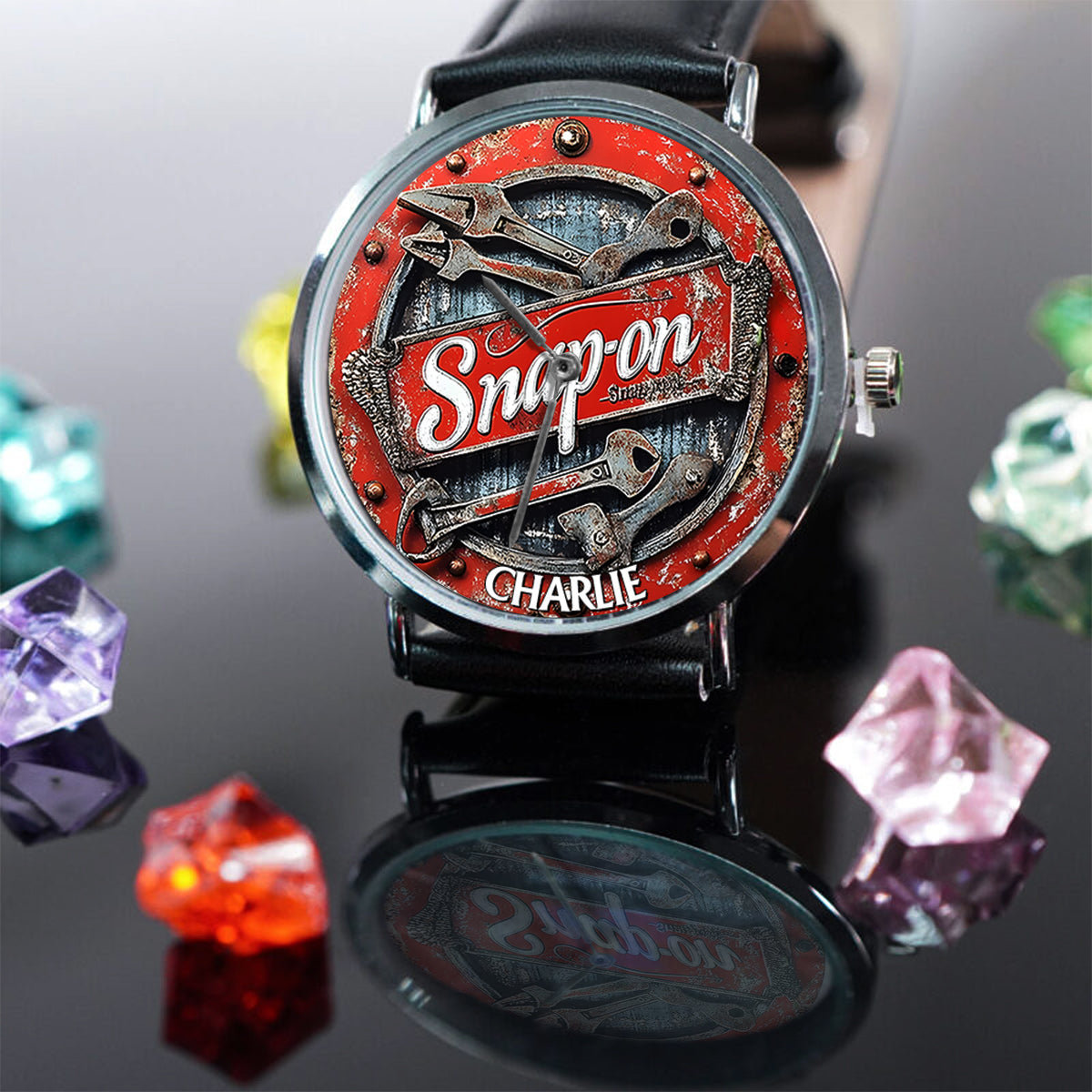Love Being A Mechanic - Personalized Mechanic Hand Watch