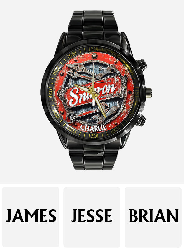 Love Being A Mechanic - Personalized Mechanic Hand Watch