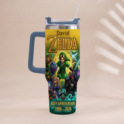 Best Memories - Personalized The Hero's Legend Tumbler With Handle