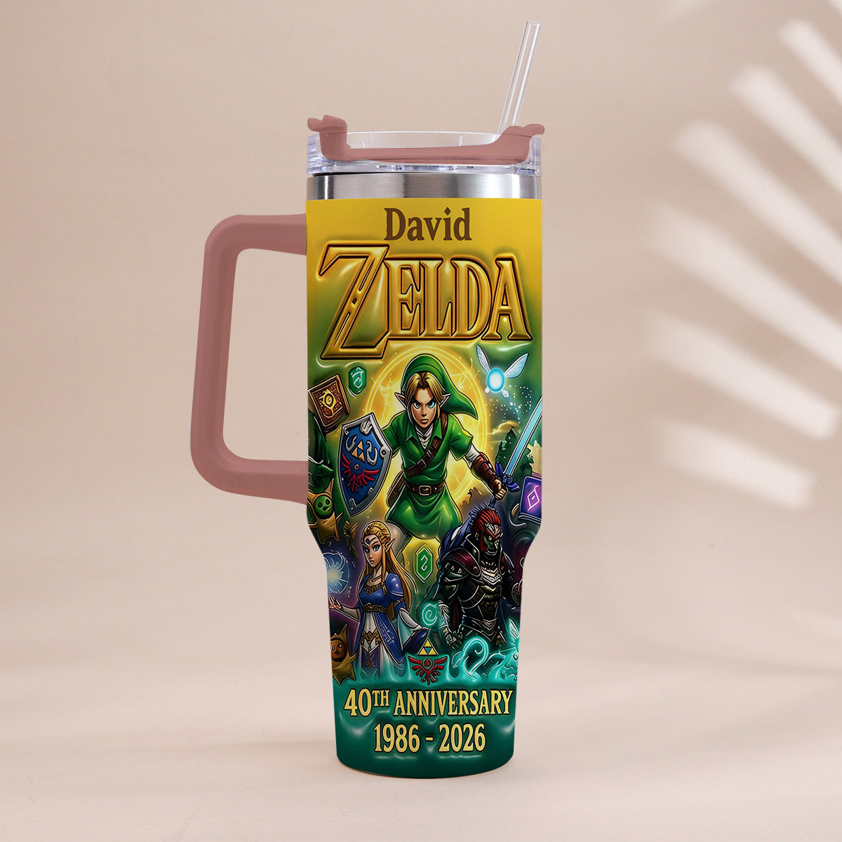 Best Memories - Personalized The Hero's Legend Tumbler With Handle