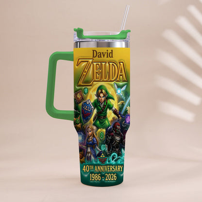 Best Memories - Personalized The Hero's Legend Tumbler With Handle