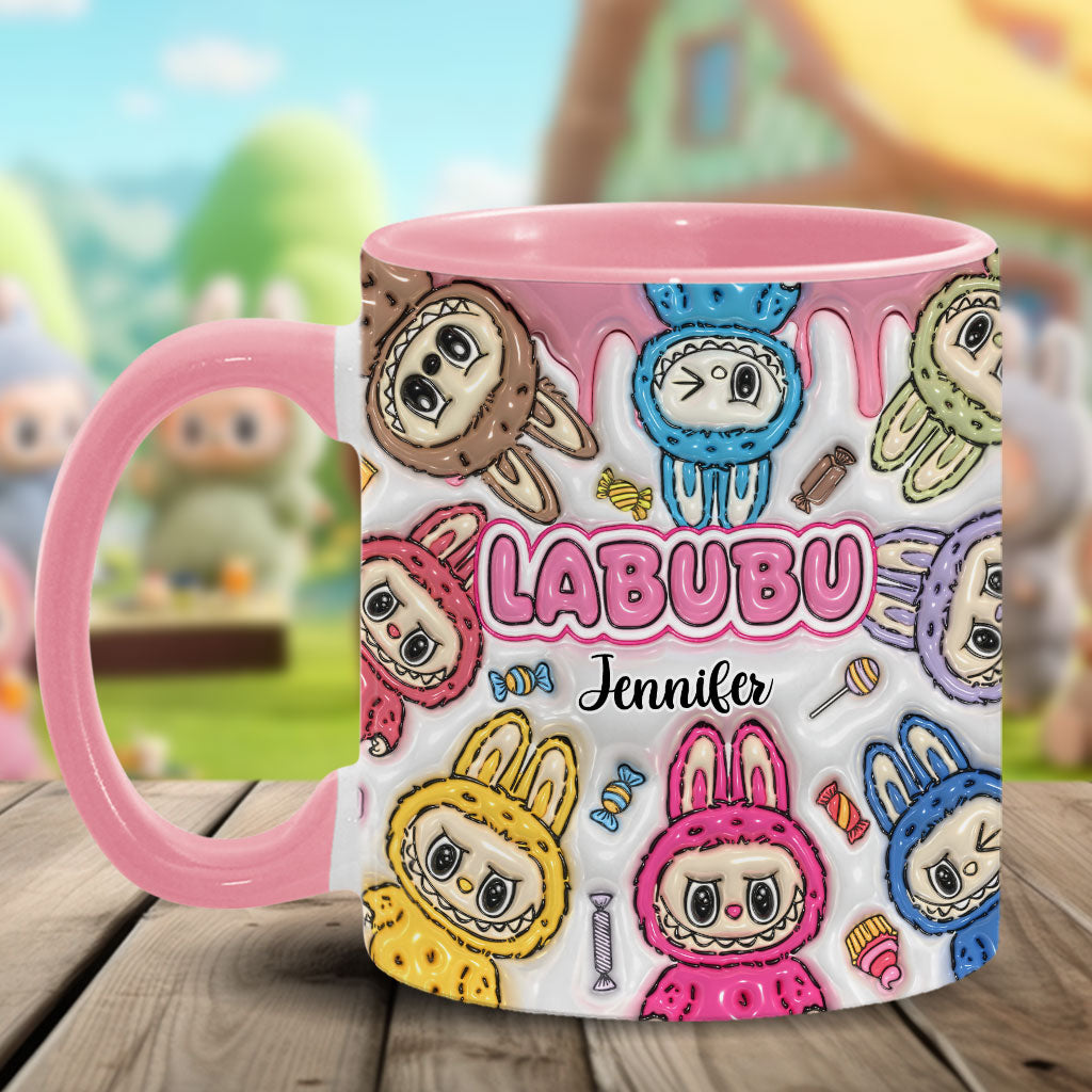 Cute Doll - Personalized Labubu Accent Mug