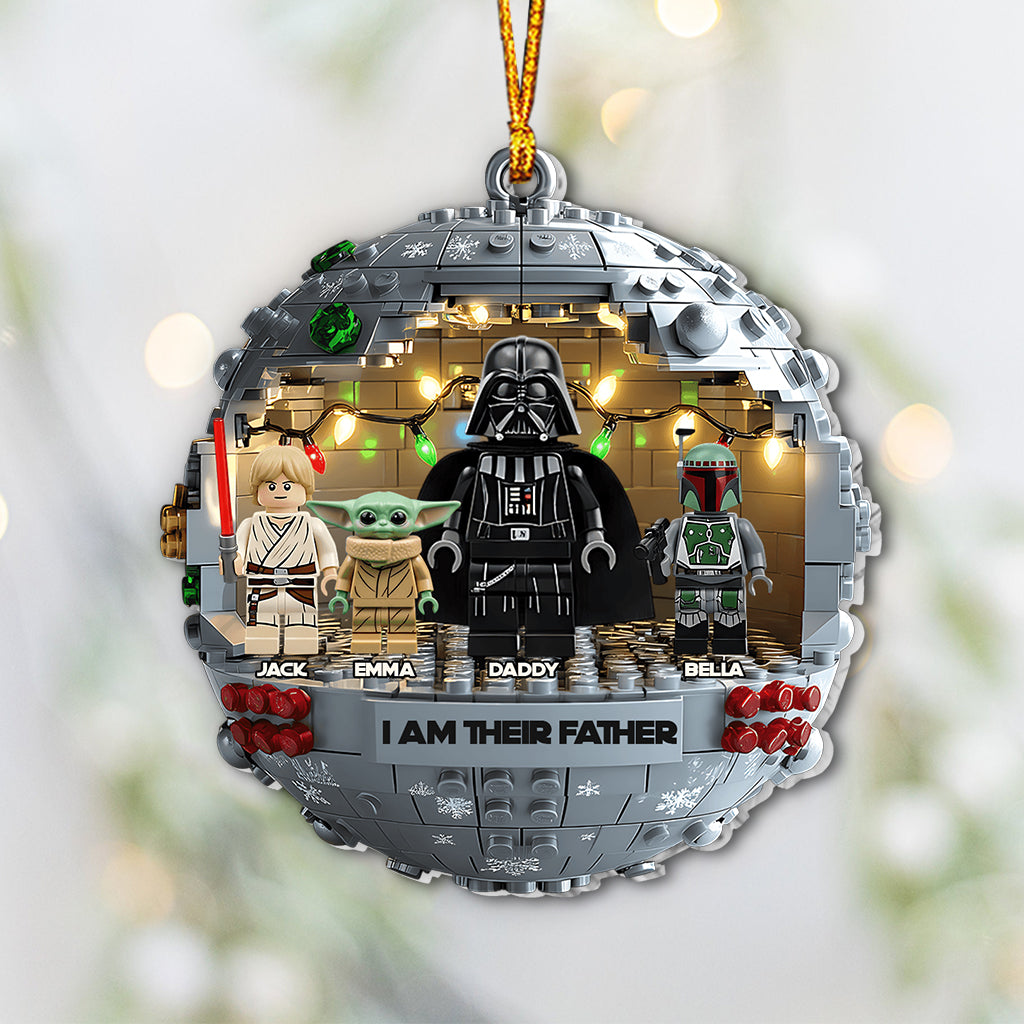 I Am Their Father - Personalized The Force Ornament
